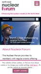 Mobile Screenshot of nuclearforum.org