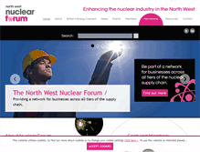 Tablet Screenshot of nuclearforum.org